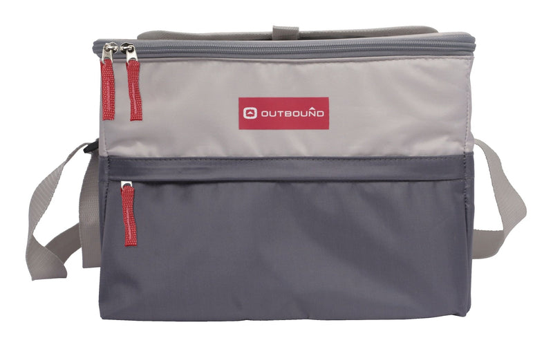 Outbound 12-Can Soft Cooler With Hard Liner, Grey J0