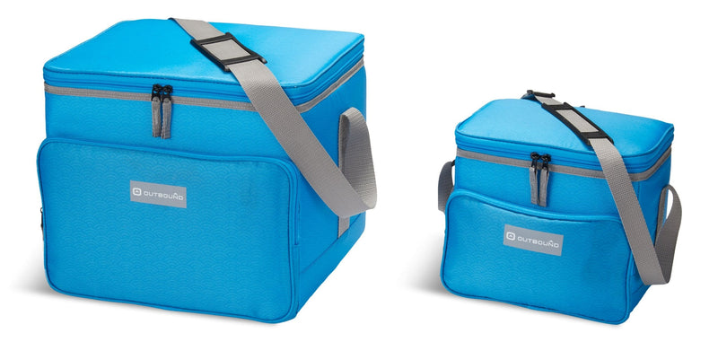 Outbound 2-Pack Picnic Soft Cooler Set, Blue D9