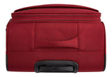Outbound Softside Large Luggage, Wheeled, Red