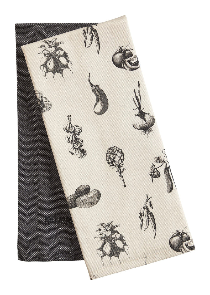 PADERNO All-Purpose Cotton Kitchen Towels, Grey, 2-pk W3