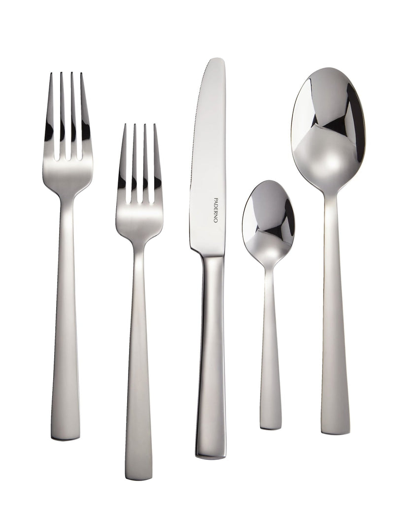 PADERNO Argentia Professional SeriesStainless Steel Flatware Set, Serves 12, 60-pc T7