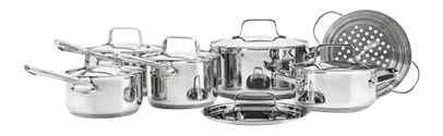 PADERNO Canadian Signature Stainless Steel Cookware Set, 12-pc