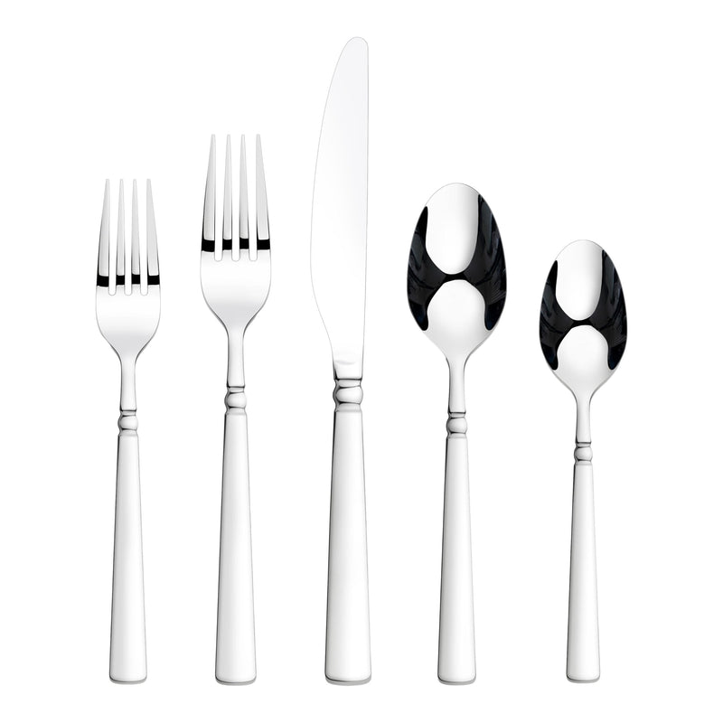 PADERNO Collar Banded Flatware Set, Serves 4, 20-pc H1