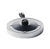 PADERNO Cordless Electric Kettle with Auto Shut Off, Black Stainless Steel, 1.7L
