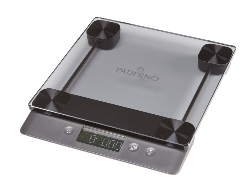 PADERNO Digital Kitchen Scale, Battery-Operated, 13-kg K0