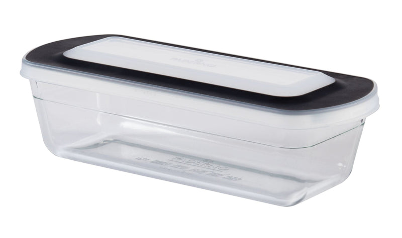 PADERNO Glass Loaf Pan with Lid, 1.5L C1