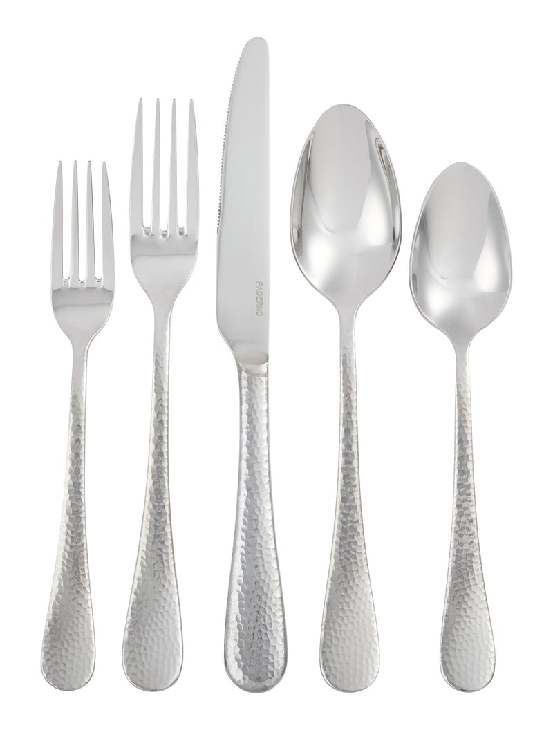 PADERNO Hammered Flatware Set, Serves 4, 20-pc E2
