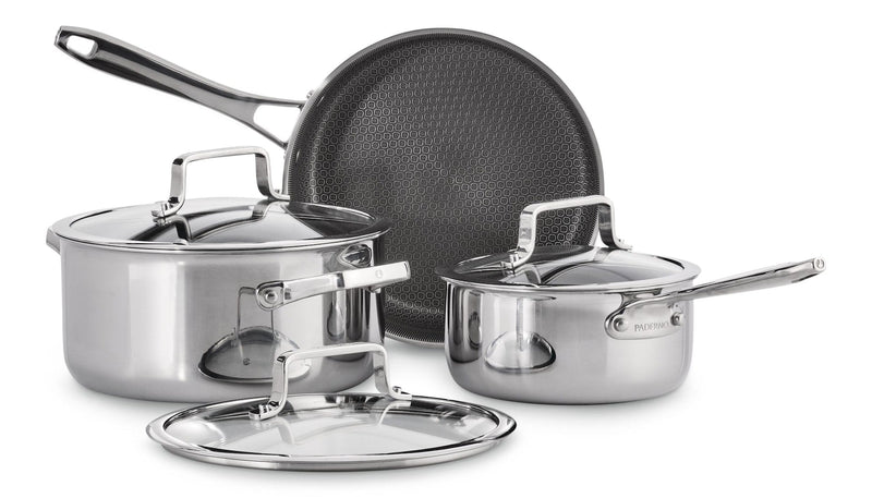 Paderno PFOA-Free Hybrid Clad Cookware Pot Set, 6-pc J3