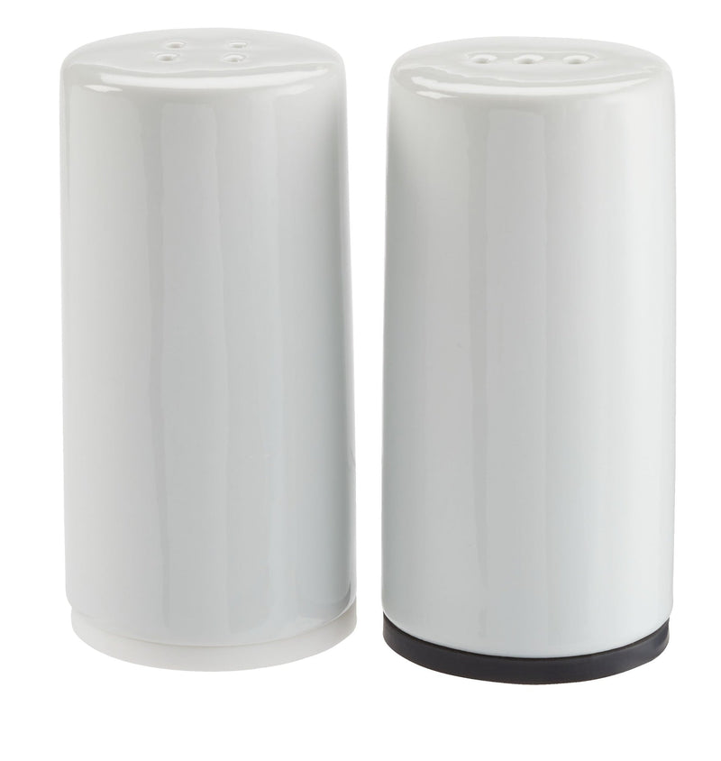 PADERNO Professional Salt & Pepper Shakers, Dishwasher-Safe, White D6