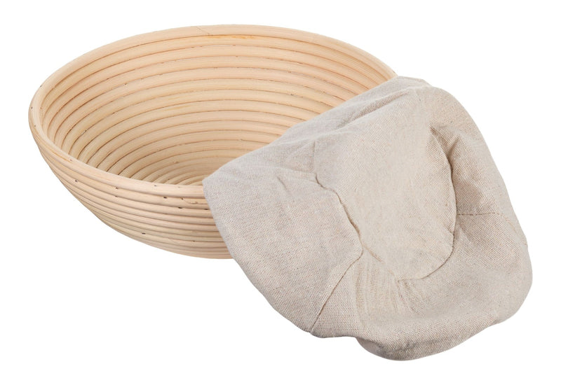 Paderno Vida Cotton/Linen Bread Proofing Basket, 9.84-in F2