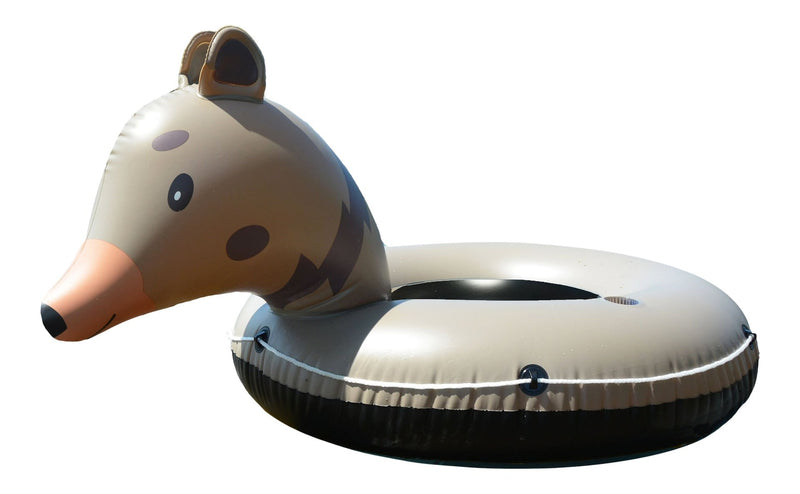 Pathfinder Inflatable Bear River/Lake Tube, 1-Person, Brown W1