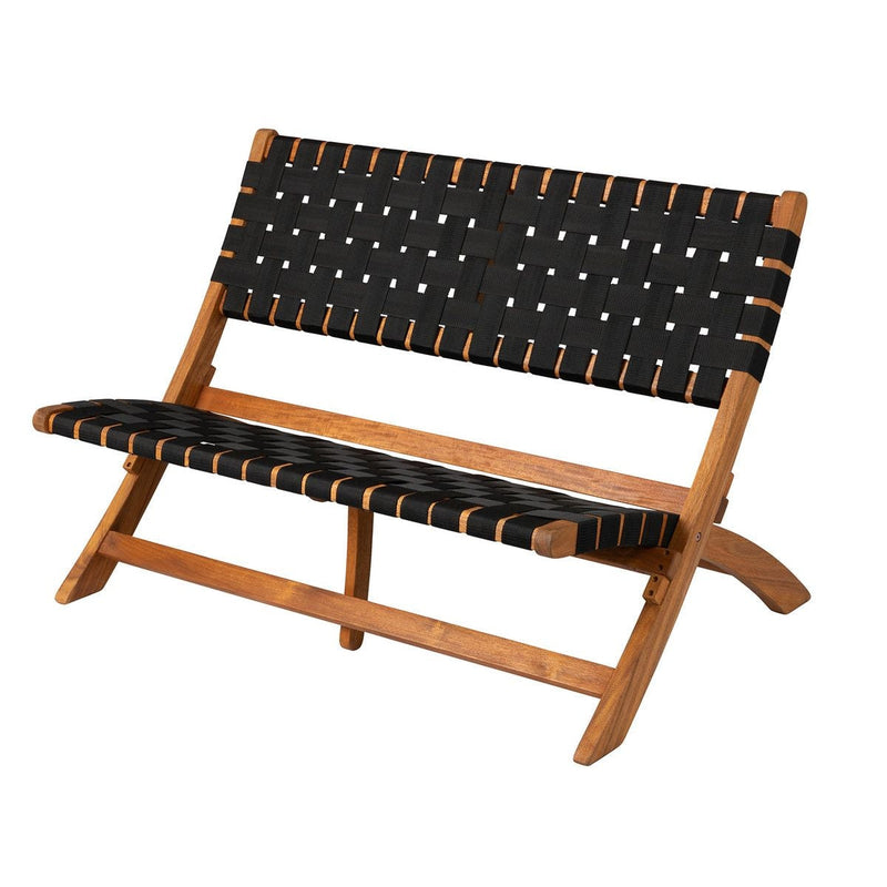 Patioflare Nylon Woven Folding Bench D9