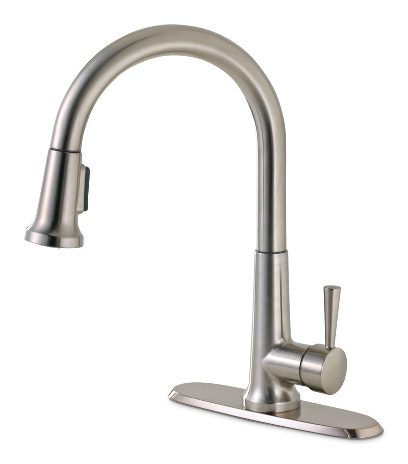 Peerless Single-Handle Pull-Down Kitchen Faucet, Brushed Nickel M3