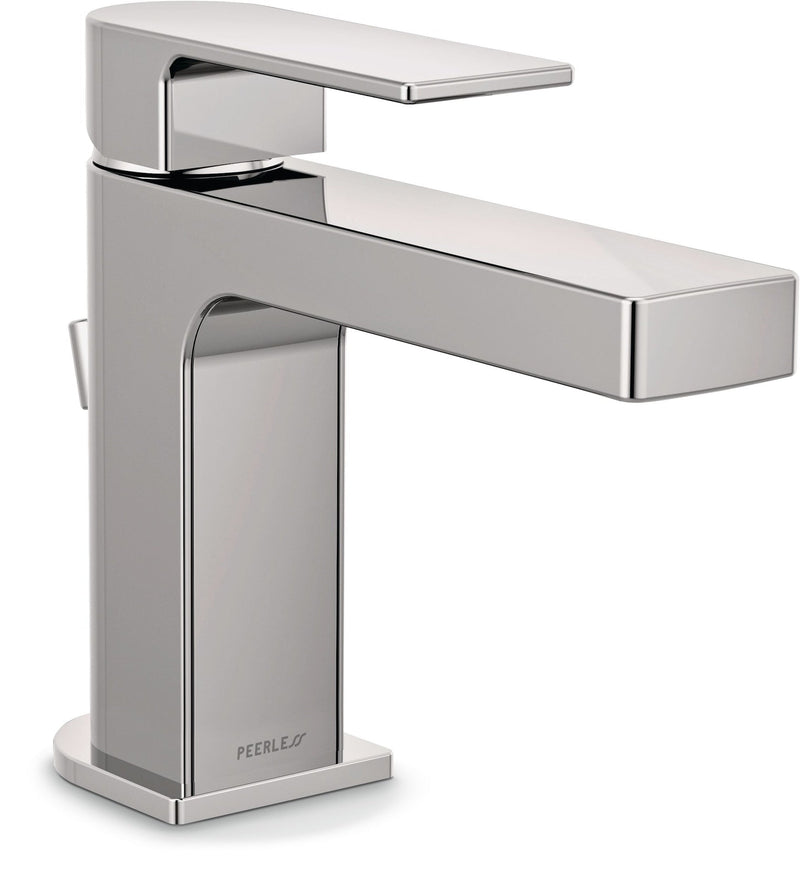 Peerless Xander Single Handle Rigid Spout Single Hole Bathroom Sink Faucet, WaterSense Certified, Chrome H7