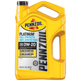 Pennzoil Platinum 0W20 Synthetic Engine/Motor Oil, 5-L