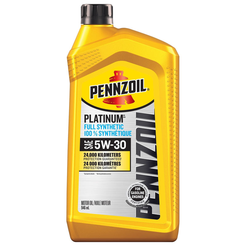 Pennzoil Platinum 5W30 Synthetic Engine/Motor Oil, 946-mL K1