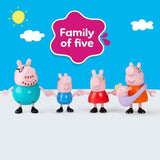 Peppa Pig & Family Figure Playset for Ages 3+, 4-pc