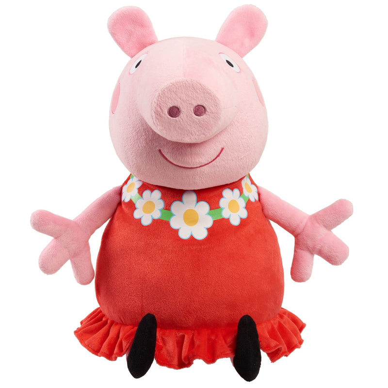 Peppa Pig Jumbo Plush Stuffed Animal, 24.75-in D6