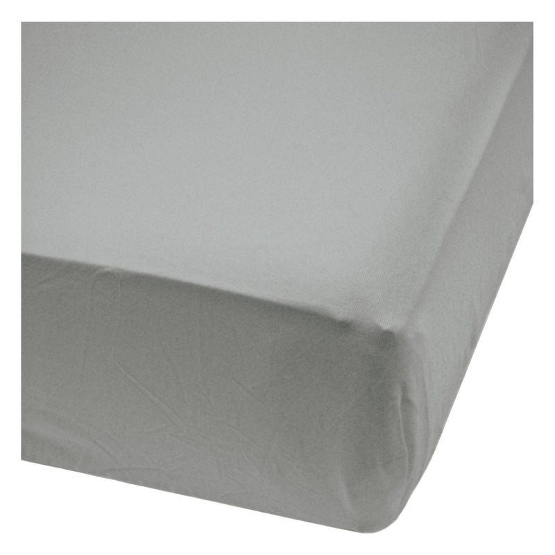 Perlimpinpin Bamboo Baby Crib Fitted Sheets, Pebble I7