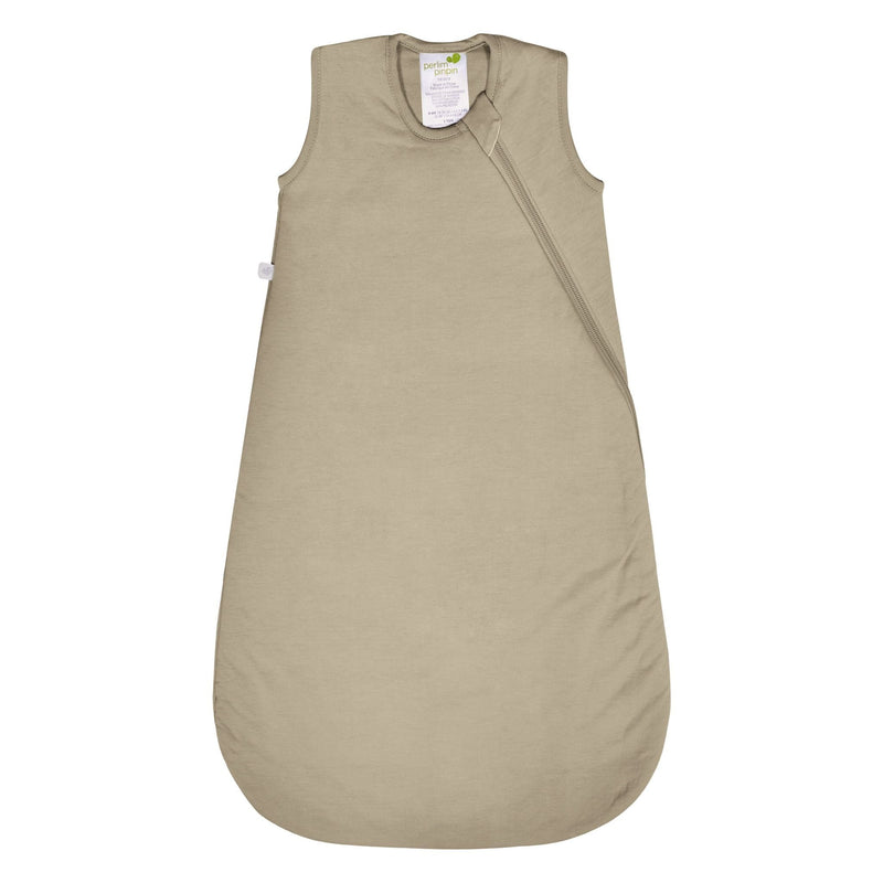 Perlimpinpin Bamboo Baby Sleep Bag, Taupe, 6-18 months K2