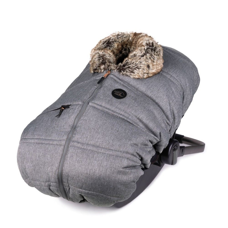 Petit Coulou 3 Seasons Baby Car Seat Cover, Classic Collection, Graphite L7