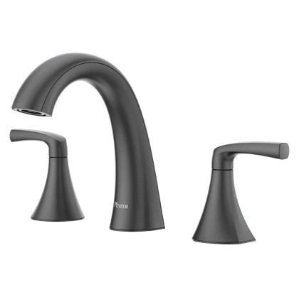Pfister Rancho 8-in Widespread Bath Faucet, Matte Black V8
