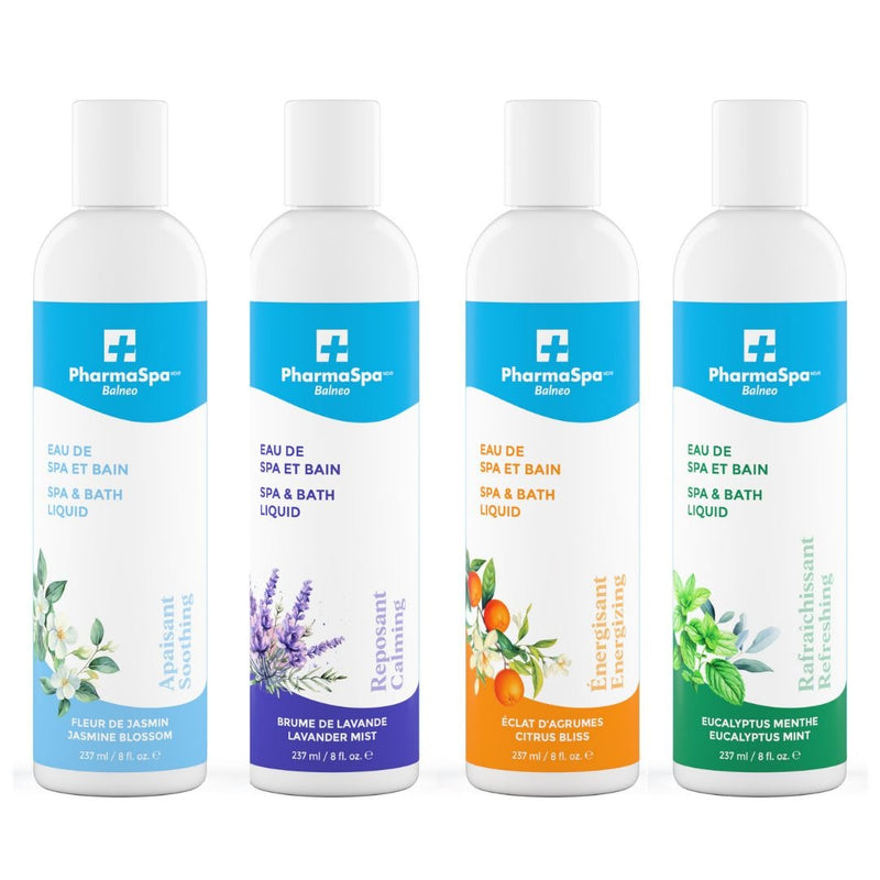 PharmaSpa Liquid Hot Tub, Spa, and Bath Fragrance, 237 mL, Assorted P7
