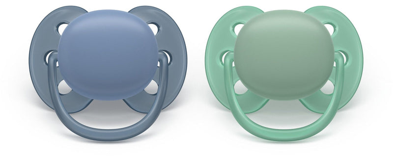 Philips Avent Ultra Soft Blue Pacifier for 6-18M, 2-pk C4