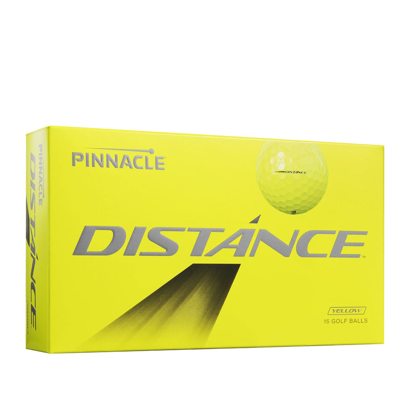 Pinnacle Distance Golf Balls, Yellow, 15-pk V0