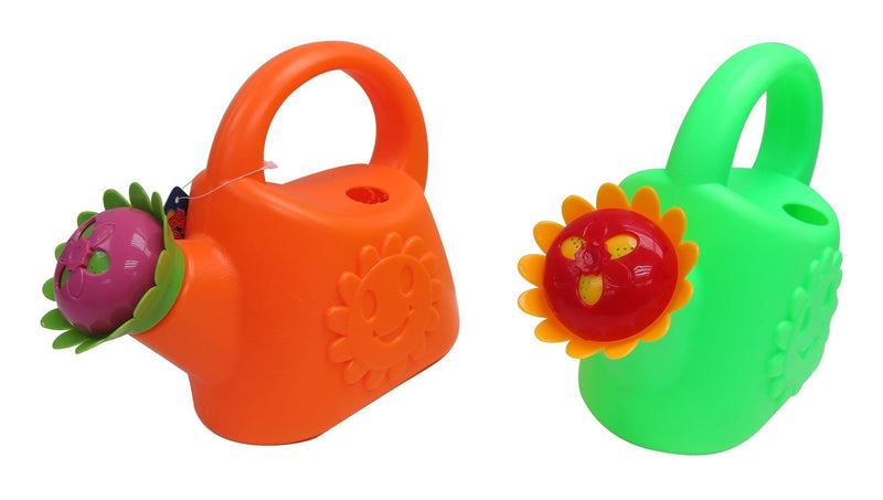 Plastic Watering Can & Boat, Multi-Coloured, Assorted, Ages 2+, for Summer/Beach Activities T2