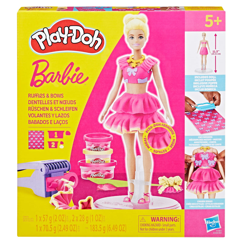 Play-Doh Barbie Dolls with Pre-Made Pattern Sheets V3