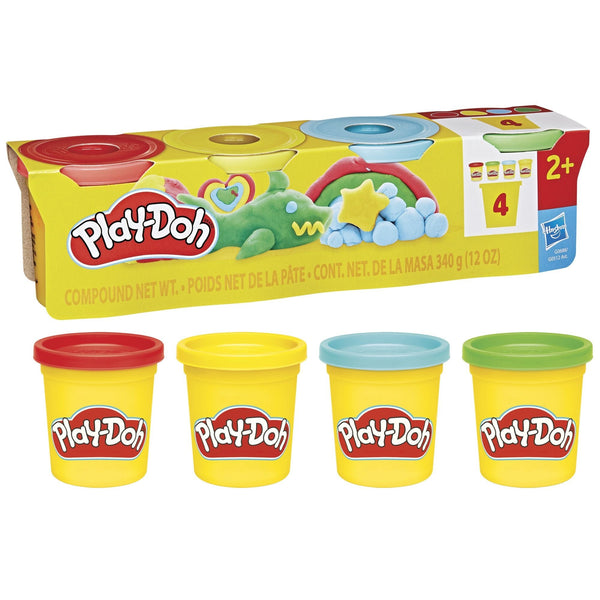 Play Doh Classic 4 Pack X4