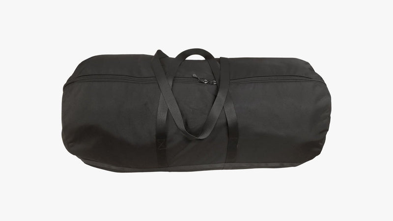 Plowser Extra-Large Black Nylon Storage Cargo Bag with Handles and Full-Length Zipper I2