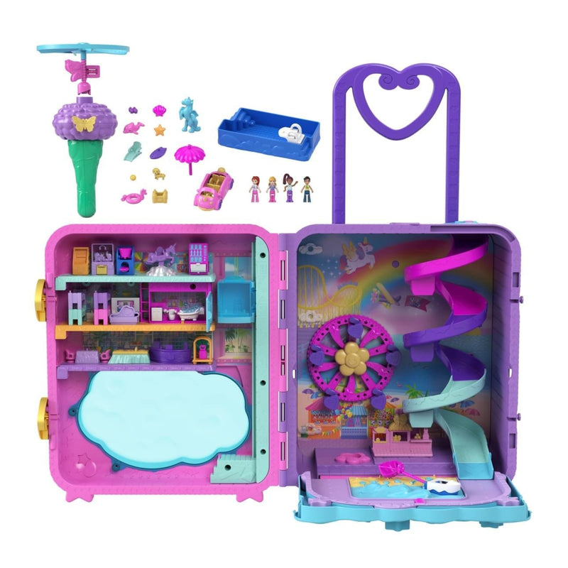 Polly Pocket Pollyville Resort Roll Away G5