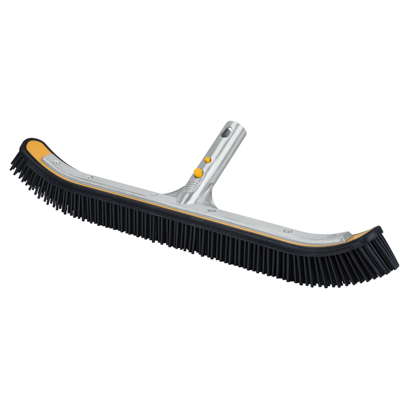 Pool Wall Brush with Rubber Bristles, 18-in V3