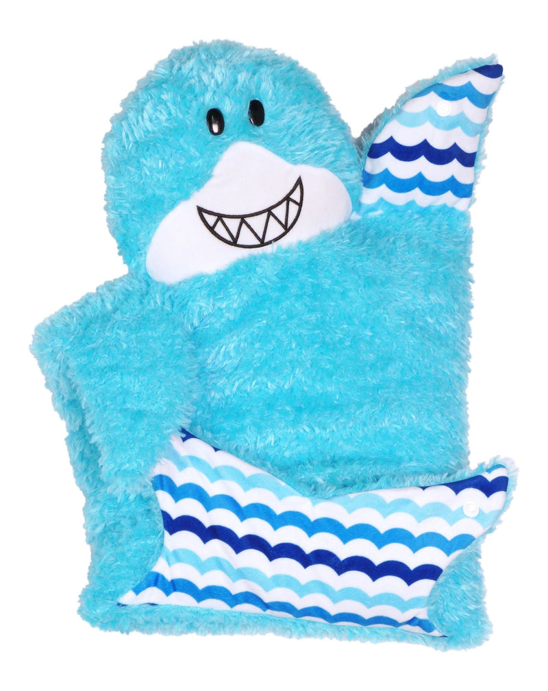 Popillows Regular Pillow, Blue Shark, 15 x 22-in F9