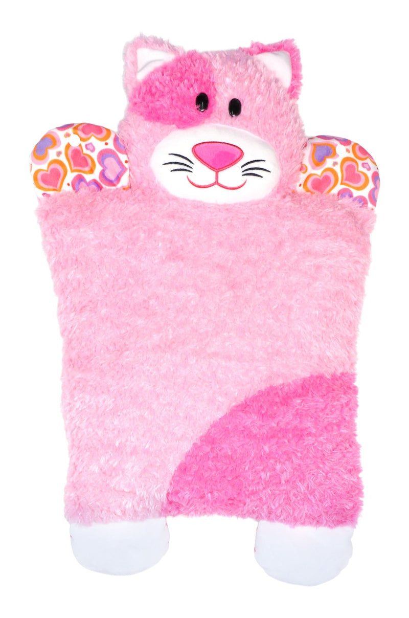 Popillows Regular Pillow, Pink Cat, 15 x 22-in W1