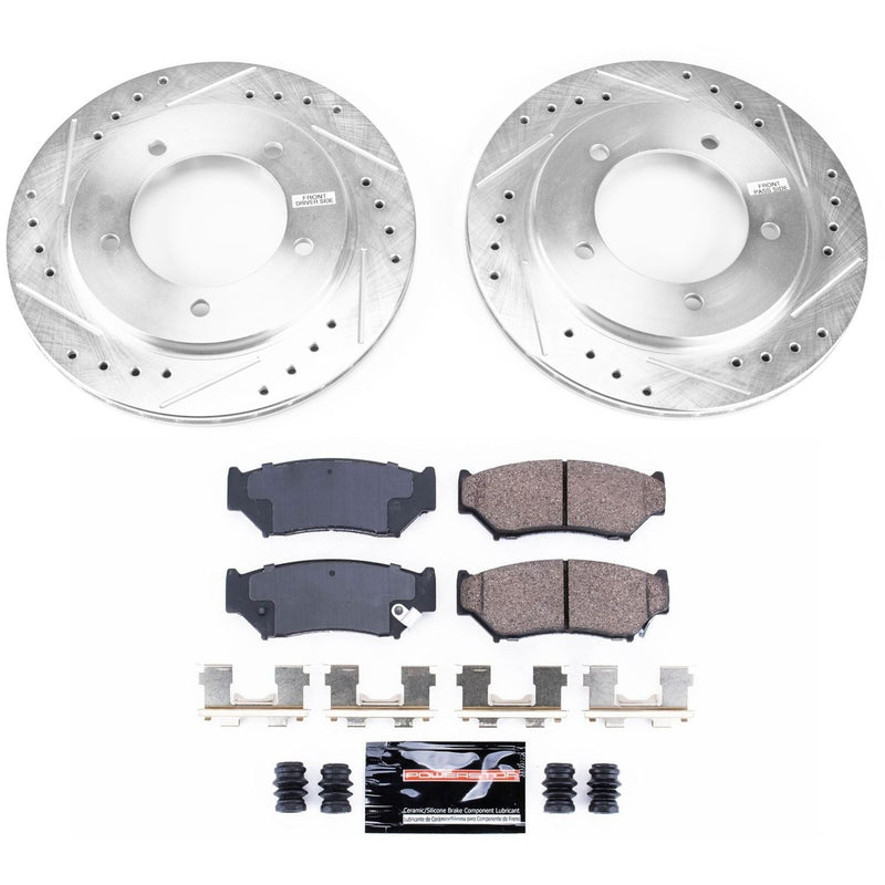 Power Stop Z23 Evolution Sport Performance Brake Kit - Front (Part# K5000 - K16000) R7