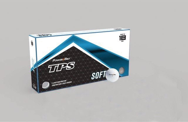 PowerBilt Soft Golf Balls, White, 18-pk N7