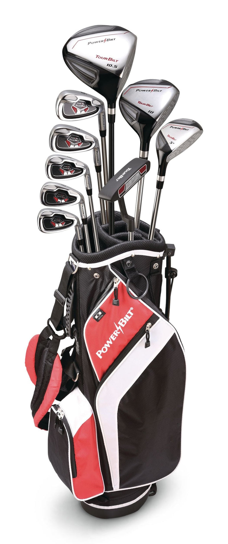 PowerBilt TourBilt Men's Golf Club Set, Right-Hand E7