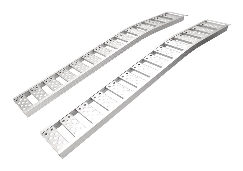 PRIME1 Automotive Accessories UTV/ATV Aluminum Loading Ramps Pair with Adjustable Straps, 90 x 12-in, 2-pc B6
