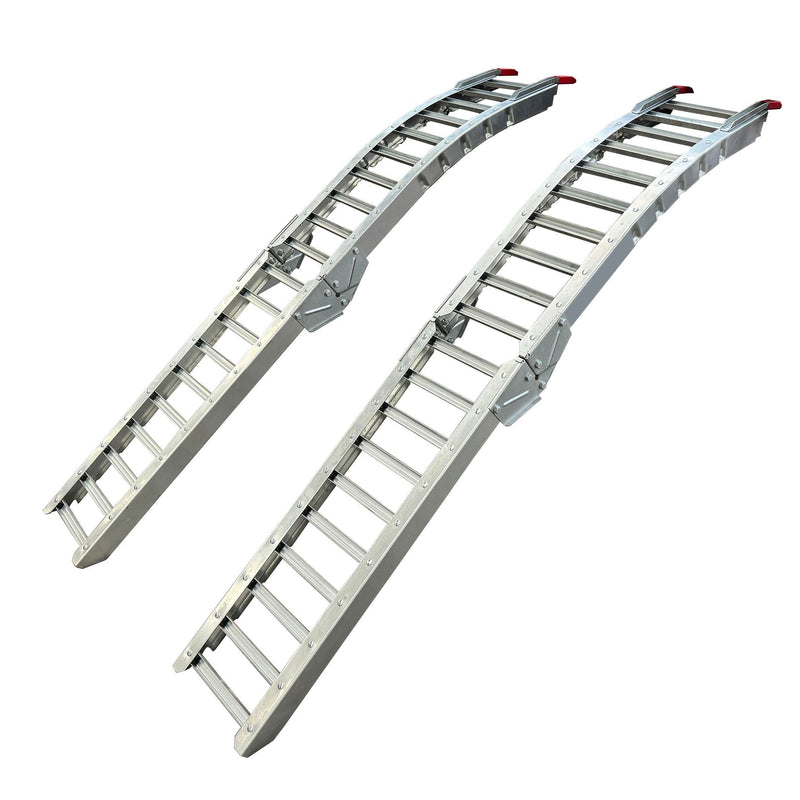 PRIME1 Steel Rung Folding Loading Ramp, Unassembled, 84-in, 2-pc S9