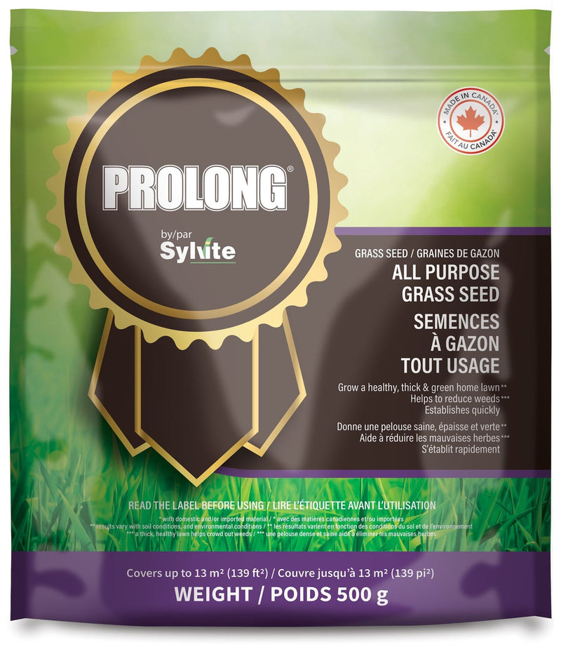 Prolong All Purpose Grass Seed, Covers 139 sq. ft., 500-g P6