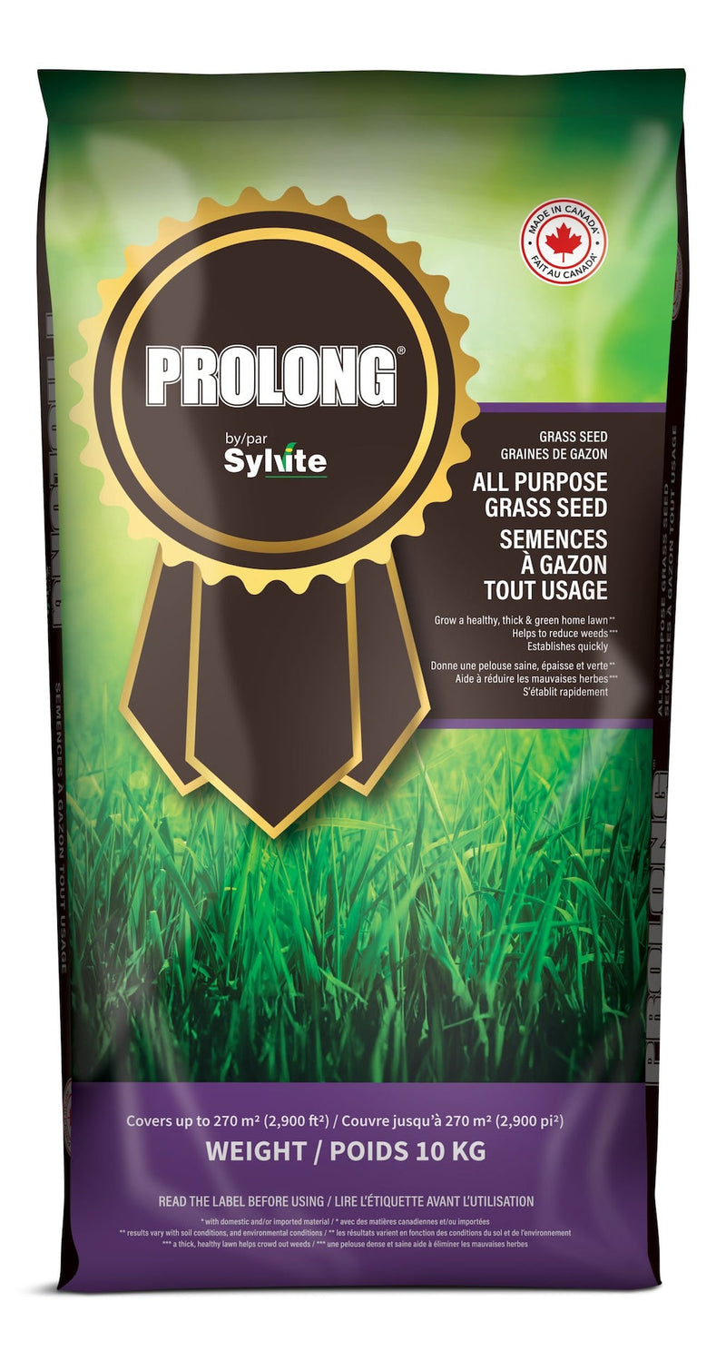 Prolong All Purpose Grass Seed, Covers 2,900 sq. ft., 10-kg C7