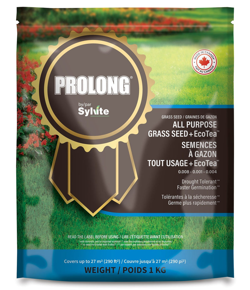 Prolong Grass Seed with EcoTea Biostimulant, 1kg I8