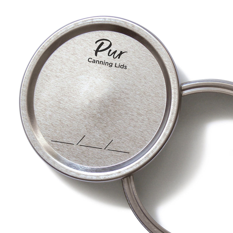 Pur Mason Wide Mouth Canning Lid & Band, Single-Use, 12-pk R2