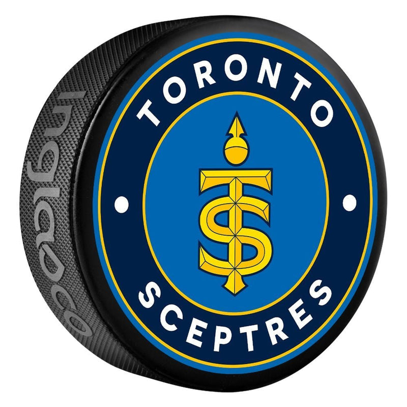PWHL Toronto Sceptres Classic Souvenir Hockey Puck, 6-oz Y3