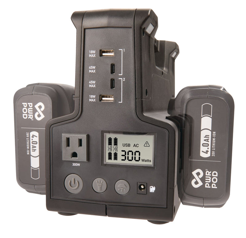 PWRPOD 300W Battery Power Station V9