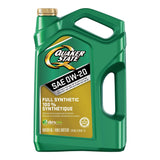 Quaker State Full Synthetic 0W20 Engine/Motor Oil, 5-L