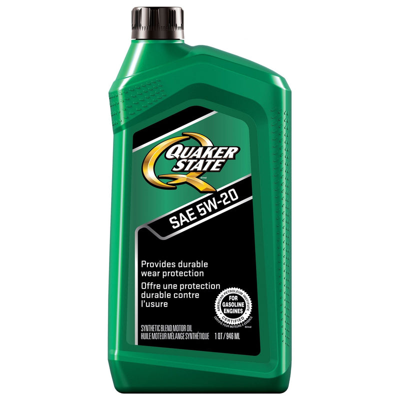 Quaker State Semi-Synthetic 5W20 Motor Oil, 946-mL K1